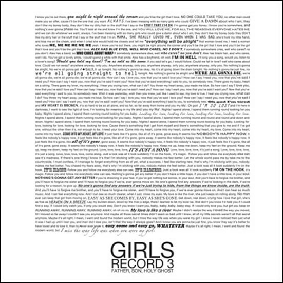GIRLS. Father, Son, Holy Ghost, nº9 Popout de 2011
