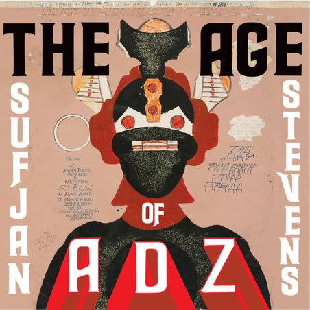SUFJAN STEVENS. The age of Adz, n3 Popout de 2010