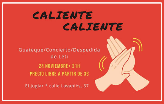 evento de CALIENTE CALIENTE