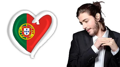 PORTUGAL. Salvador Sobral. Amar pelos dois