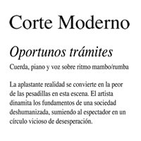CORTE MODERNO. Oportunos trámites