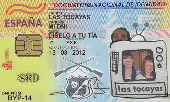 El DNI de LAS TOCAYAS